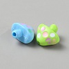 Opaque Acrylic Beads MACR-WH20003-24A-2