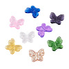 16Pcs 8 Colors Transparent Glass Beads GLAA-TA0001-16-2