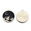 Eco-Friendly Alloy Enamel Pendants ENAM-Q437-038-NR-2