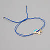 Glass Seed Braided Bead Bracelet BJEW-A121-54-1