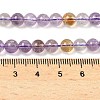 Natural Ametrine Beads Strands G-F461-02-6mm-2