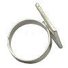 Adjustable Brass Ring Shanks X-KK-J052-S-2