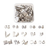  304 Stainless Steel Stud Earring Findings STAS-TA0004-72P-12