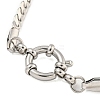 Non-Tarnish 304 Stainless Steel Snake Chain Bracelets for Women BJEW-Q344-06P-2