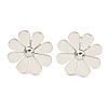 Non-Tarnish 304 Stainless Steel Stud Earrings for Women EJEW-Z053-02P-1