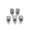 Tibetan Style Alloy European Beads TIBE-S314-75AS-RS-2