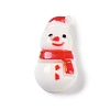 Opaque Christmas Theme Resin Cabochons RESI-H162-06K-1