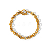 Stainless Steel Cable Chain Anklets for Women KA6375-2-2