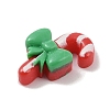 Opaque Christmas Theme Resin Cabochons LS-RESI-H162-06H-2
