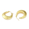 Ion Plating(IP) 304 Stainless Steel Hoop Earrings for Women STAS-I304-20A-G-2