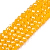 Electroplate Glass Beads Strands EGLA-A044-P4mm-A29-1