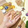 9Pcs 9 Styles Ball Game PVC Plastic Cup Charms HJEW-CJ0001-18-4