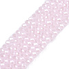 Electroplate Glass Beads Strands LS-EGLA-A044-J2mm-A02-1