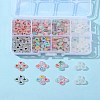 6 Style Luminous Acrylic & Transparent Plastic Beads MACR-FS0001-24-9