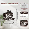 Iron Wall Decorations AJEW-WH0550-013-2