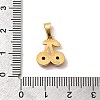 304 Stainless Steel Rhinestone Pendants STAS-Z158-07G-01A-3