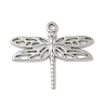 304 Stainless Steel Dragonfly Pendants STAS-S186-08D-P-1
