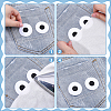 20Pcs Polyester Thread Computerized Embroidery Iron On/Sew On Patches PATC-PH0001-84-3