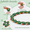 16Pcs Handmade Porcelain Beads PORC-ME0001-07-3