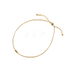 304 Stainless Steel Round Beaded Round Snake Chains Slider Bracelet for Women BJEW-A26-03-24-4-1