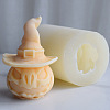 Pumpkin Head Hat Aromatherapy Candle Silicone Mold PW-WG18A49-01-4