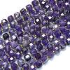 Natural Amethyst Beads Strands G-K389-A09-01-1