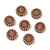 Opaque Acrylic Imitation Wood Beads AC-CBAB80E-01D-1