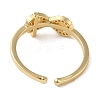 Brass Micro Pave Cubic Zirconia Cuff Rings RJEW-E295-47G-3
