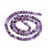 Natural Amethyst Beads Strands X-G-L581A-001-3