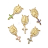 Brass Charms KK-B059-52G-1