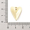 Valentine's Day Brass Pendants KK-I707-01G-3