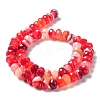 Natural Banded Agate/Striped Agate Beads Strands G-E605-A02-03E-4