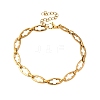 304 Stainless Steel Hollow Cross-Linked Chain Bracelets for Men BJEW-JB12295-02-2