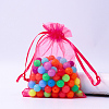 Rectangle Organza Drawstring Bags LS-CON-PW0001-054A-17-1