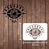 Large Plastic Reusable Drawing Painting Stencils Templates DIY-WH0202-065-2