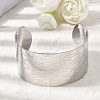316L Surgical Stainless Steel Cuff Bangles BJEW-D454-01D-P-2