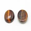 Natural Tiger Eye Cabochons G-R415-14x10-35-2