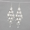 Iron Chandelier Glass Pearl Dangle Earrings EJEW-JE01552-01-2