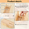 Wood Soap Cutting Table DIY-WH0430-616-4