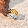 304 Stainless Steel Finger Rings RJEW-P170-02C-G-1