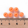 Opaque Acrylic Beads X-MACR-S370-C6mm-A11-4