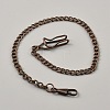 Alloy Clip Pocket Watch Chain FIND-WH0018-22R-1