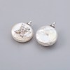 Natural Cultured Freshwater Pearl Pendants PEAR-F008-30P-X-2