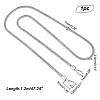 Alloy Chain Bag Handles FIND-WH0038-84P-2
