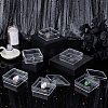 Square Acrylic Storage Boxes LS-CON-WH0125-10A-4