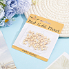 50Pcs 2 Styles Brass Beads KK-BBC0027-41-6