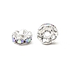 Brass Rhinestone Spacer Beads RB-A014-L8mm-28S-2
