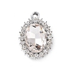 Alloy Rhinestone Pendants ALRI-C008-57P-2