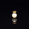 Imitation Pearl Pendant with Alloy Findings OHAR-PW0003-122A-02-1