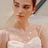 8Pcs 4 Colors Glass Seed Beaded Cupcake Pendants FIND-TA0009-15-8